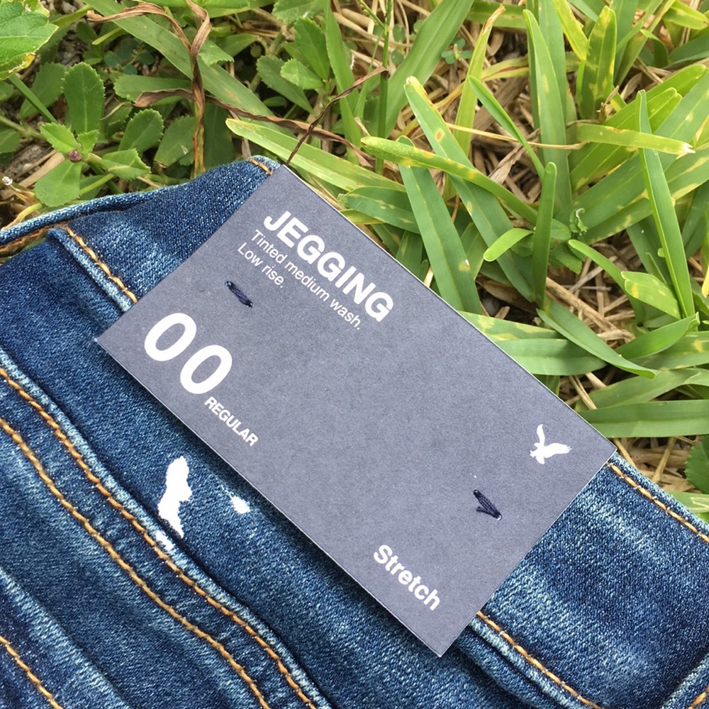 AEO Jeggings NWT size 00 Regular - Picture 6 of 8